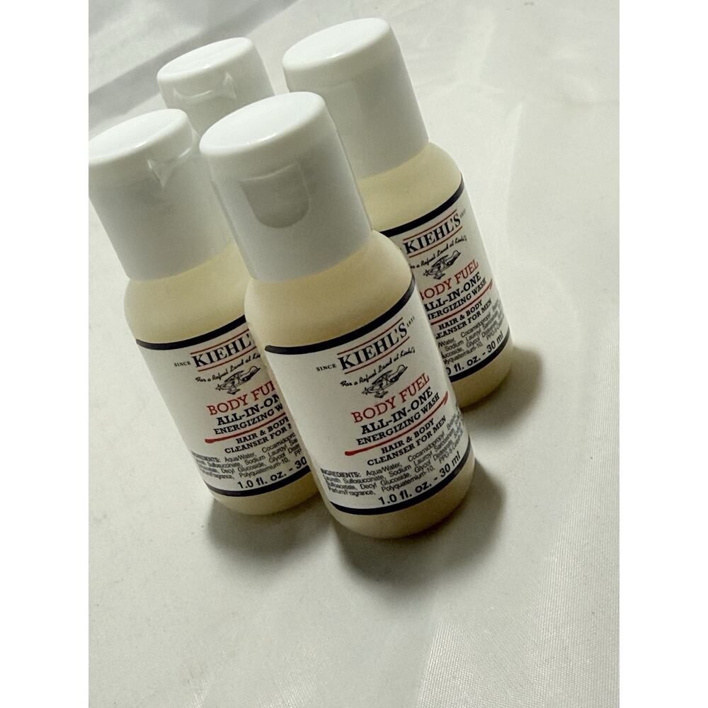 Kiehl's Body Fuel All-In-One Energizing Wash Cleanser For Men 1oz